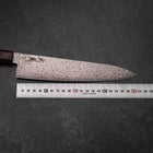Gyuto VG-10 Damascus Brown Birch Handle 210mm-[Musashi]-[Japanese-Kitchen-Knives]
