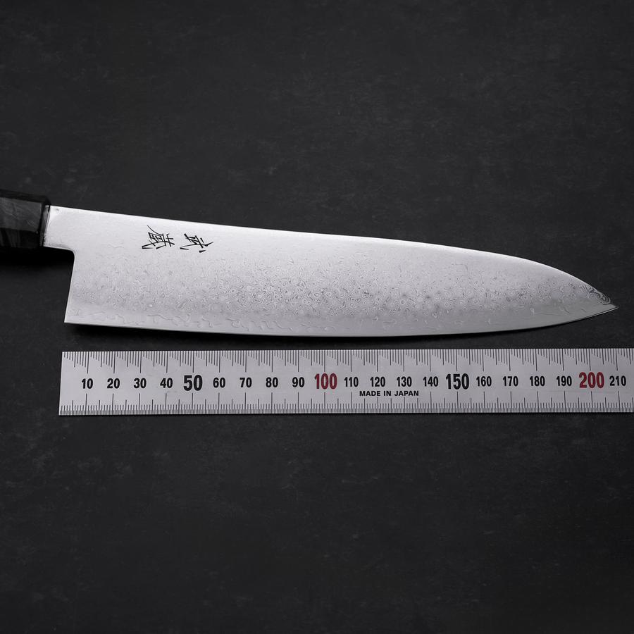 Gyuto VG-10 Damascus Gray Birch Handle 210mm (8.3”) – MUSASHI