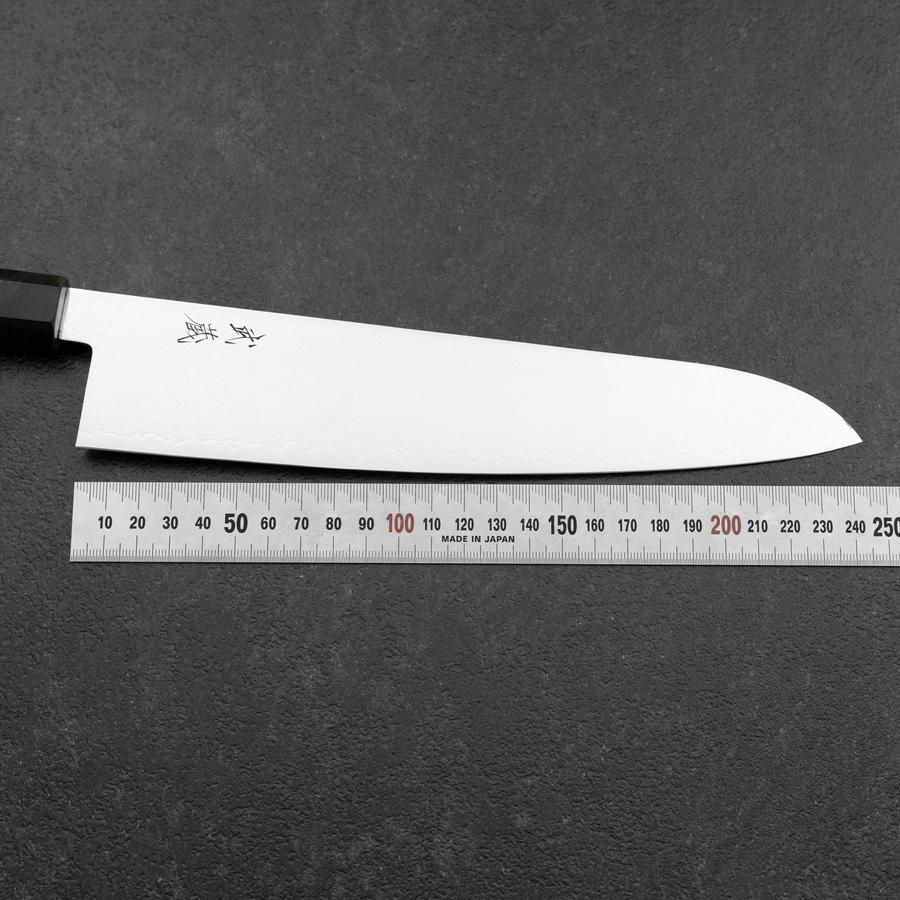 牛刀 VG-10 ダマスカス グレースタビライズド樺の木柄 240mm – MUSASHI