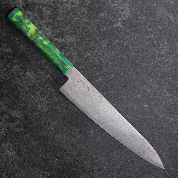 Gyuto VG-10 Damascus Ocean Green Handle 210mm (8.3”) – MUSASHI