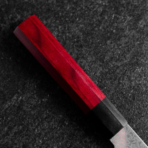 Gyuto VG-10 Damascus Pakka Handle 210mm-[Musashi]-[Japanese-Kitchen-Knives]