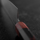 Gyuto VG-10 Damascus Shitan Ebony Handle 180mm-[Musashi]-[Japanese-Kitchen-Knives]