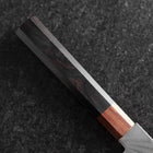 Gyuto VG-10 Damascus Shitan Ebony Handle 180mm-[Musashi]-[Japanese-Kitchen-Knives]
