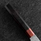 Gyuto VG-10 Damascus Shitan Ebony Handle 210mm-[Musashi]-[Japanese-Kitchen-Knives]