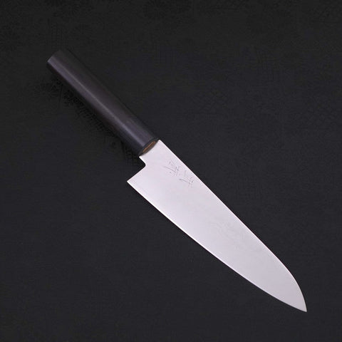 Gyuto VG-10 Damascus Shitan Handle 180mm (7”)-[Musashi]-[Japanese-Kitchen-Knives]