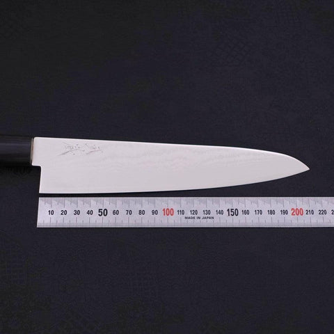 Gyuto VG-10 Damascus Shitan Handle 210mm (8.3”)-[Musashi]-[Japanese-Kitchen-Knives]