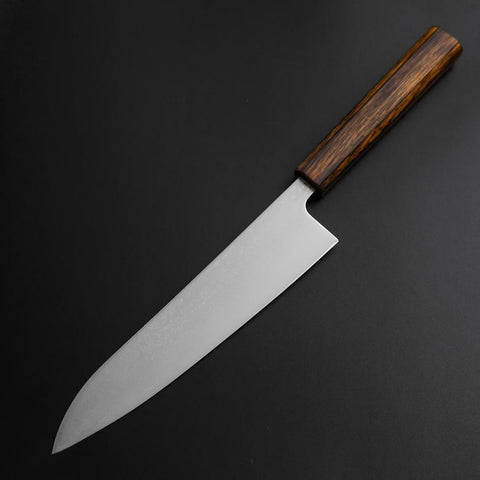 Gyuto VG-10 Damascus Sumi Urushi Handle 210mm-[Musashi]-[Japanese-Kitchen-Knives]