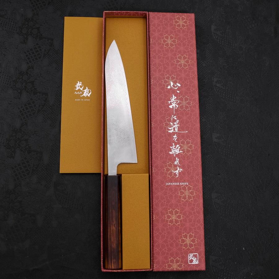 Gyuto VG-10 Damascus Sumi Urushi Handle 210mm – MUSASHI