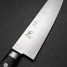 Gyuto VG-10 Damascus Western Black Handle 180mm-[Musashi]-[Japanese-Kitchen-Knives]
