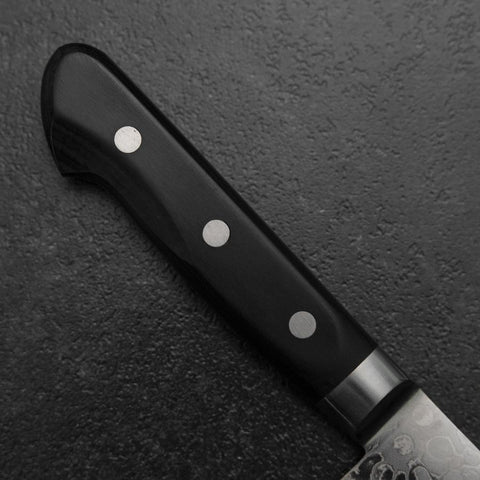 Gyuto VG-10 Damascus Western Black Handle 180mm-[Musashi]-[Japanese-Kitchen-Knives]