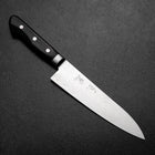 Gyuto VG-10 Damascus Western Black Handle 180mm-[Musashi]-[Japanese-Kitchen-Knives]