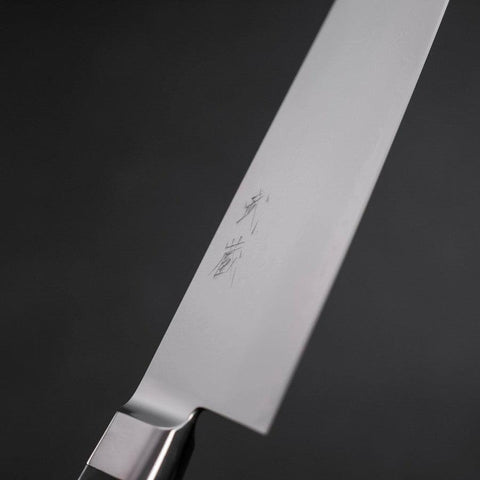 Gyuto VG-10 Damascus Western Black Handle 210mm (8.3”)-[Musashi]-[Japanese-Kitchen-Knives]