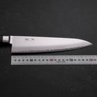 Gyuto VG-10 Damascus Western Black Handle 210mm (8.3”)-[Musashi]-[Japanese-Kitchen-Knives]