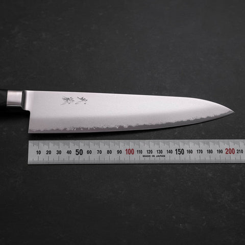 Gyuto VG-10 Damascus Western Black Handle 210mm (8.3”)-[Musashi]-[Japanese-Kitchen-Knives]