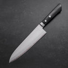 Gyuto VG-10 Damascus Western Dark Handle 180mm (7”)-[Musashi]-[Japanese-Kitchen-Knives]