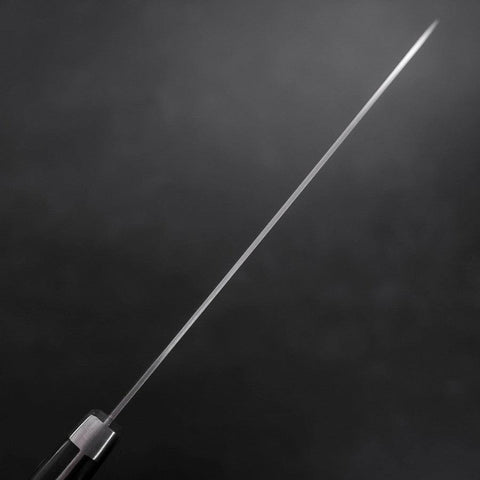 Gyuto VG-10 Damascus Western Dark Handle 180mm (7”)-[Musashi]-[Japanese-Kitchen-Knives]