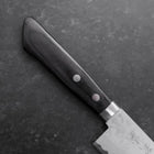 Gyuto VG-10 Damascus Western Dark Handle 180mm (7”)-[Musashi]-[Japanese-Kitchen-Knives]