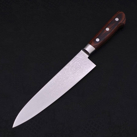 Gyuto VG-10 Damascus Western Handle 180mm (7”)-[Musashi]-[Japanese-Kitchen-Knives]
