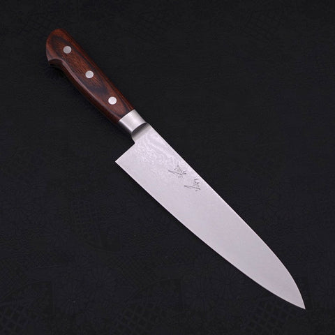 Gyuto VG-10 Damascus Western Handle 180mm (7”)-[Musashi]-[Japanese-Kitchen-Knives]