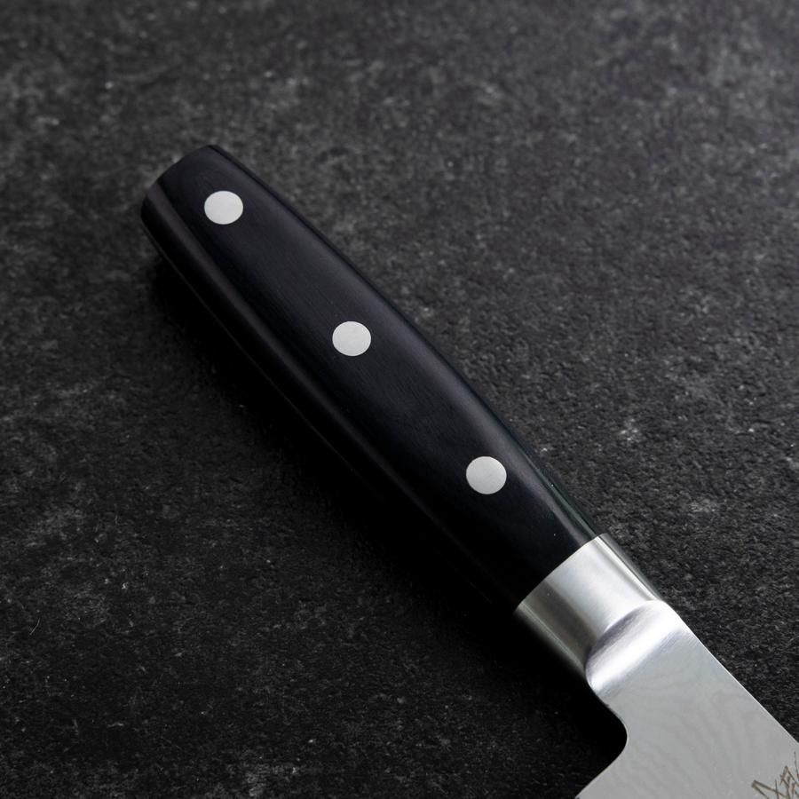Gyuto VG-10 Damascus Western Round Handle 150mm (5.9”)-[Musashi]-[Japanese-Kitchen-Knives]