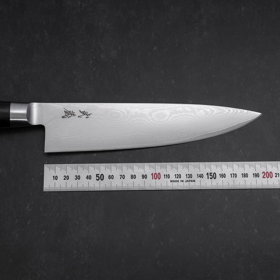 牛刀 VG-10 ダマスカス 洋風黒柄 200mm – MUSASHI