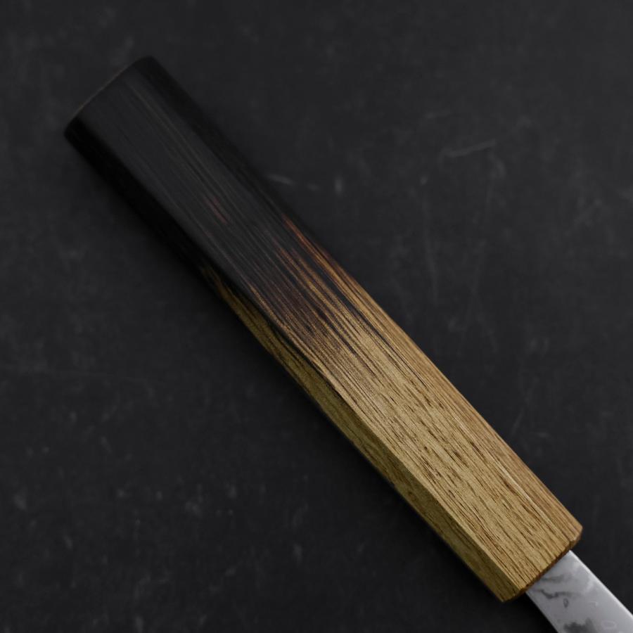 Gyuto VG-10 Damascus Yaki Urushi Handle 210mm-[Musashi]-[Japanese-Kitchen-Knives]