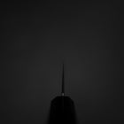 Gyuto VG-10 Damascus Yamanaka Black Urushi Handle 210mm-[Musashi]-[Japanese-Kitchen-Knives]