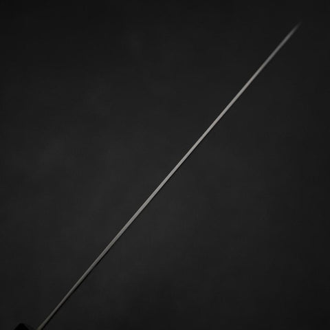 Gyuto VG-10 Damascus Yamanaka Black Urushi Handle 210mm-[Musashi]-[Japanese-Kitchen-Knives]