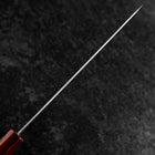 Gyuto VG-10 Damascus Yamanaka Red Urushi Handle 210mm (8.3”)-[Musashi]-[Japanese-Kitchen-Knives]