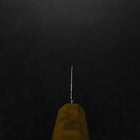 Gyuto VG-10 Damascus Yellow-Brown Birch Handle 210mm-[Musashi]-[Japanese-Kitchen-Knives]