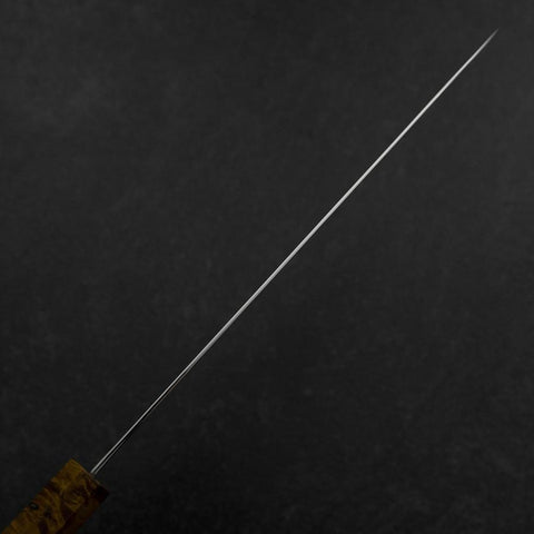 Gyuto VG-10 Damascus Yellow-Brown Birch Handle 240mm (9.4”)-[Musashi]-[Japanese-Kitchen-Knives]