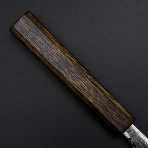 Gyuto VG-10 Nickel Damascus Sumi Urushi Handle 210mm (8.3”)-[Musashi]-[Japanese-Kitchen-Knives]