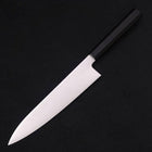 Gyuto VG-10 Polished Double Buffalo Ebony Handle 240mm (9.4”)-[Musashi]-[Japanese-Kitchen-Knives]
