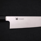 Gyuto VG-10 Polished Double Buffalo Ebony Handle 240mm (9.4”)-[Musashi]-[Japanese-Kitchen-Knives]