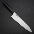 Gyuto VG-10 Polished Ebony Handle 205mm (8.1”)-[Musashi]-[Japanese-Kitchen-Knives]