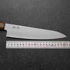 Gyuto VG-10 Polished Ovangkol Handle 210mm (8.3”)-[Musashi]-[Japanese-Kitchen-Knives]