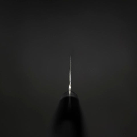 Gyuto VG-10 Polished Western Black Cherry Handle 180mm (7”)-[Musashi]-[Japanese-Kitchen-Knives]