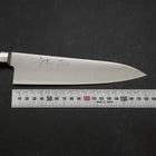 Gyuto VG-10 Polished Western Black Cherry Handle 180mm (7”)-[Musashi]-[Japanese-Kitchen-Knives]