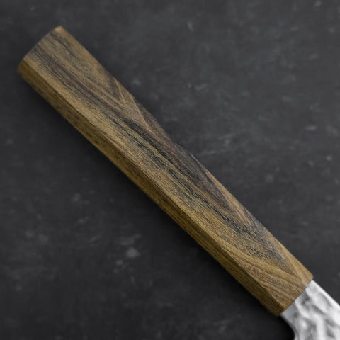 Gyuto VG-10 Tsuchime Damascus Ashwood Handle 210mm (8.3”)-[Musashi]-[Japanese-Kitchen-Knives]