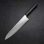 Gyuto VG-10 Tsuchime Damascus Ashwood Handle 240mm (9.4”)-[Musashi]-[Japanese-Kitchen-Knives]