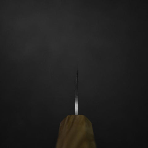 Gyuto VG-10 Tsuchime Damascus Olive Handle 210mm-[Musashi]-[Japanese-Kitchen-Knives]