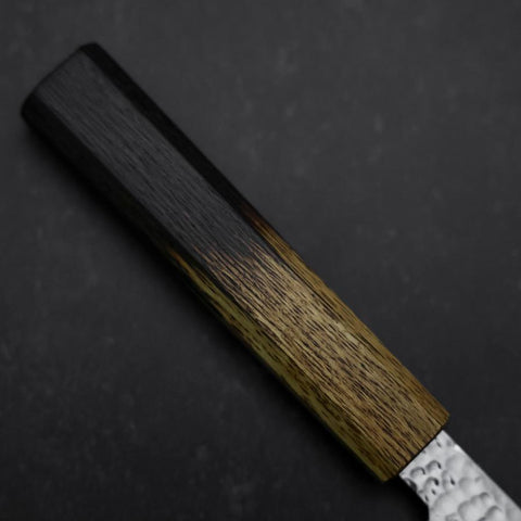 Gyuto VG-10 Tsuchime Damascus Yaki-Urushi Handle 210mm (8.3”)-[Musashi]-[Japanese-Kitchen-Knives]