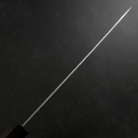 Gyuto VG-10 Tsuchime Ebony Handle 200mm (7.9”)-[Musashi]-[Japanese-Kitchen-Knives]