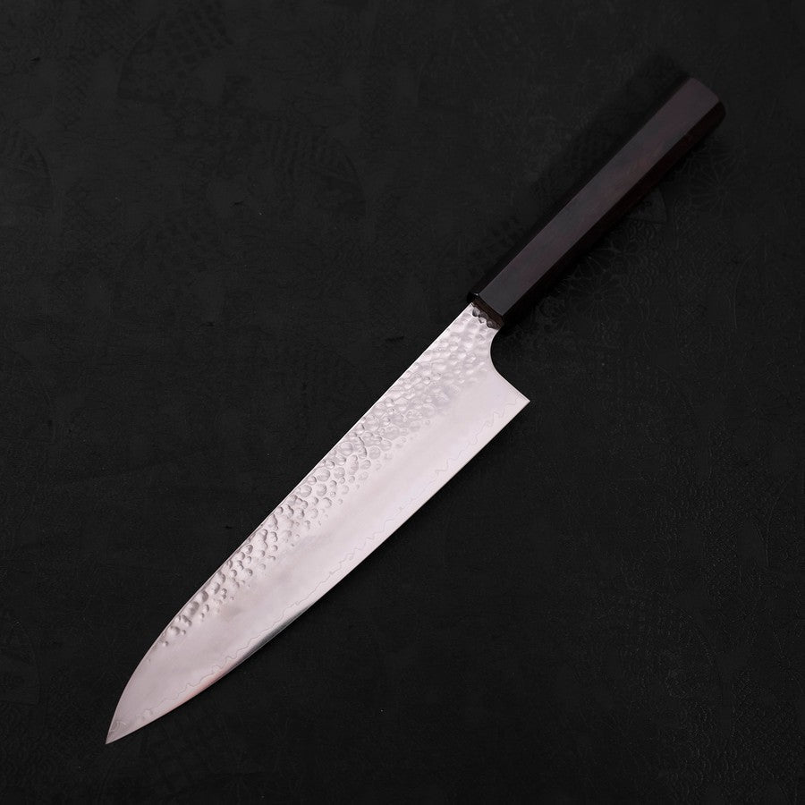 牛刀 VG-10 槌目ダマスカス 八角柄 210mm – MUSASHI
