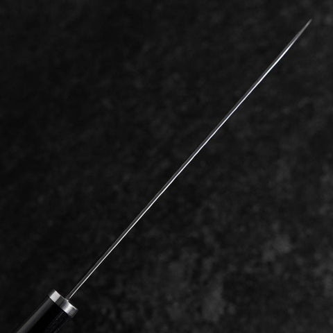 Gyuto VG-10 Tsuchime Oval Purple Handle 200mm (7.9”)-[Musashi]-[Japanese-Kitchen-Knives]
