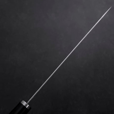 Gyuto VG-10 Tsuchime Oval Purple Handle 200mm-[Musashi]-[Japanese-Kitchen-Knives]