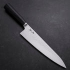 Gyuto VG-10 Tsuchime Oval Purple Handle 200mm-[Musashi]-[Japanese-Kitchen-Knives]