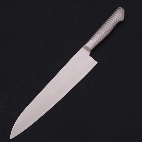 Gyuto VG-5 Polished Western Handle 240mm (9.4”)-[Musashi]-[Japanese-Kitchen-Knives]