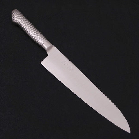 Gyuto VG-5 Polished Western Handle 240mm (9.4”)-[Musashi]-[Japanese-Kitchen-Knives]