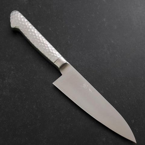 Gyuto VG-5 Polished Western Stainless Handle 150mm (5.9”)-[Musashi]-[Japanese-Kitchen-Knives]